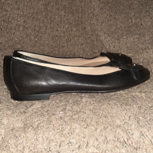 LONGCHAMP-Le Pliage Cuir-Black Ballet Flats-Size 36-NWOB - Picture 4 of 7